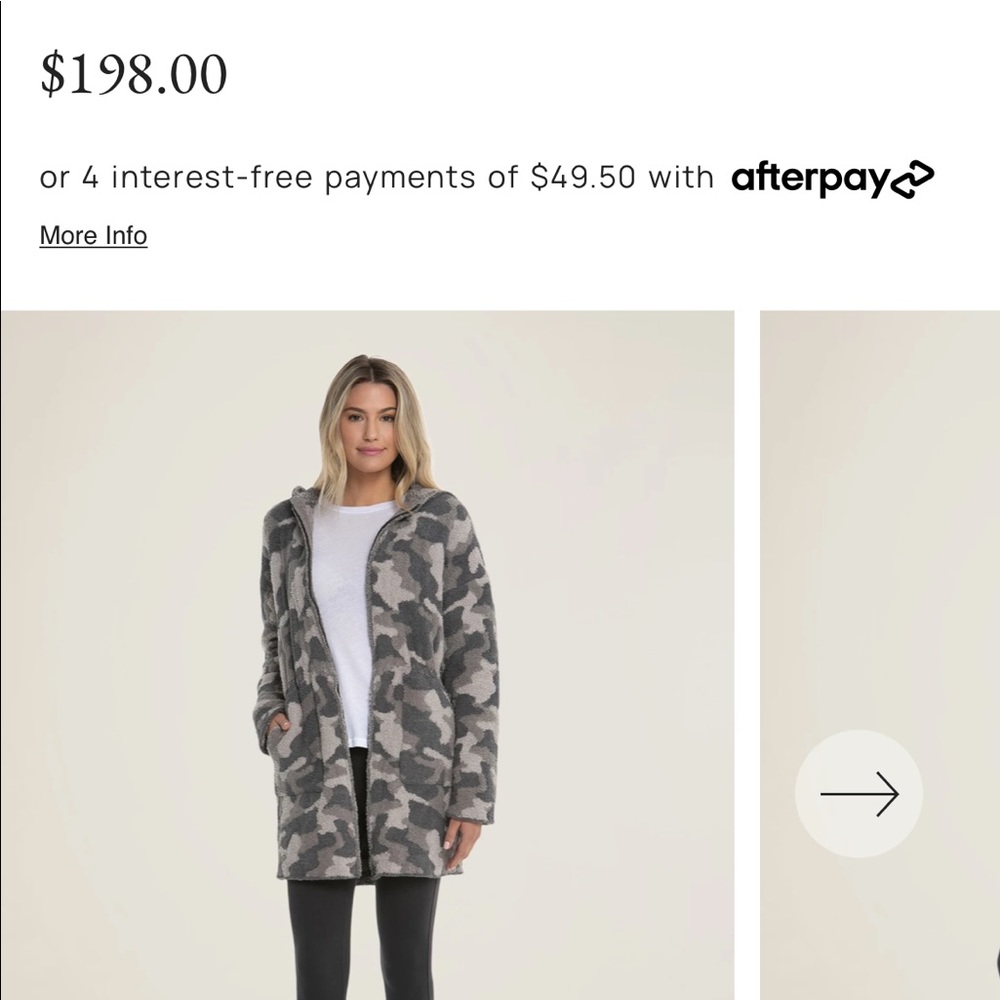 Barefoot Dreams Camo jacket